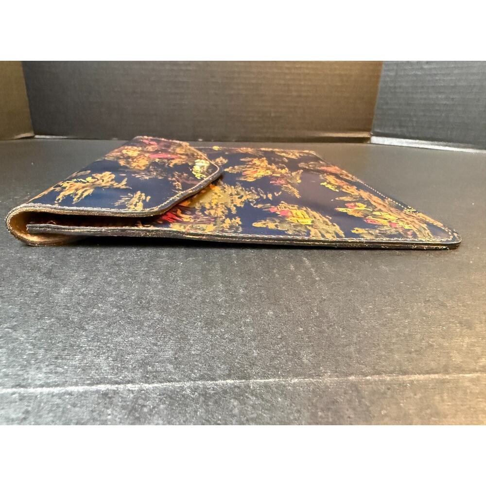 PATRICIA NASH Countryside Leather Pouch Clutch iPad Mini Tablet Case - Picture 9 of 13